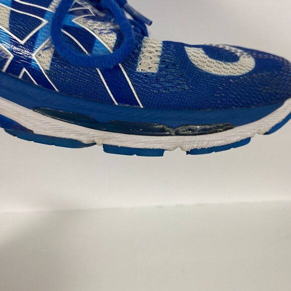 Asics Gel Nimbus 20 City Icon Paris Running Shoes Sneakers Mens Size 12 Blue - Picture 12 of 16